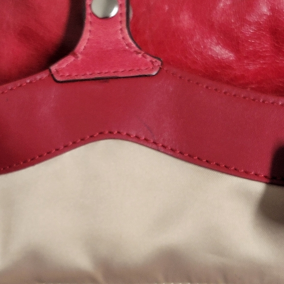 Coach Leather Handmade Tote Shouder Handbag #Z23984. - Picture 11 of 16